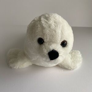 HARP SEAL Plush AURORA WORLD Destination‎ Nation Cream/White Stuffed Animal 15"
